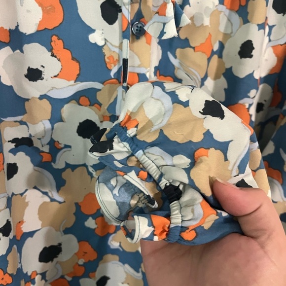 Joie women’s limited edition peasant long sleeve blouse size xl - Picture 2 of 7